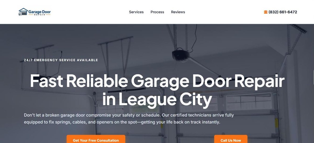League City Garage Door Repair website League City Garage Door Repair website