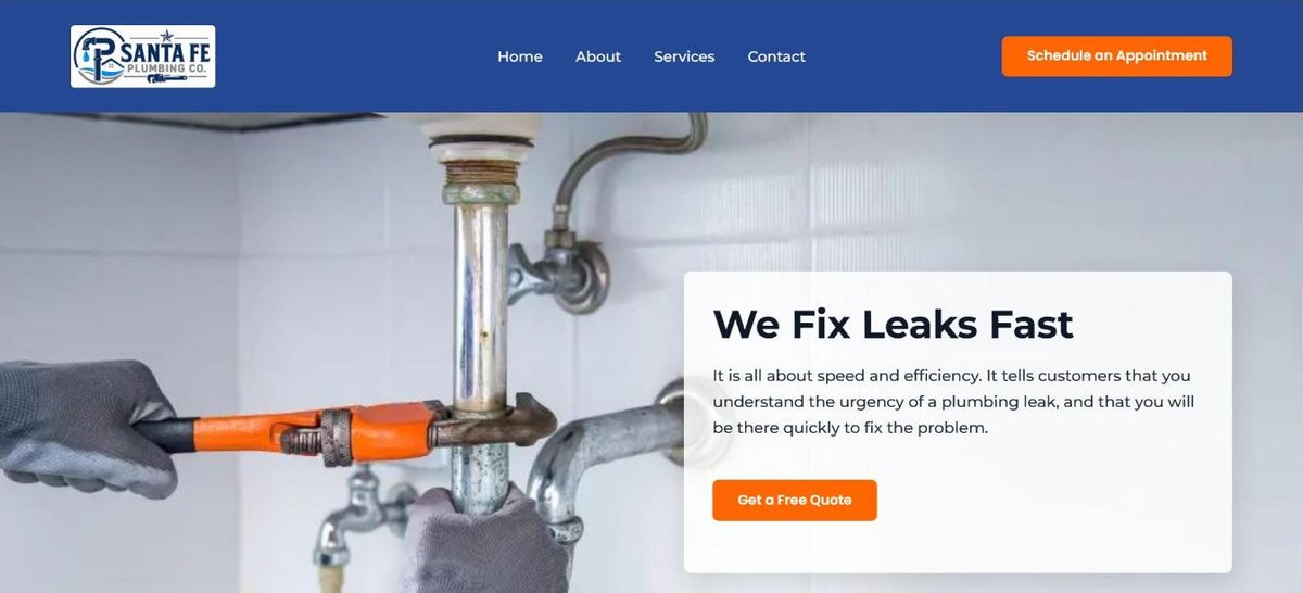 Santa Fe Plumber website Santa Fe Plumber website