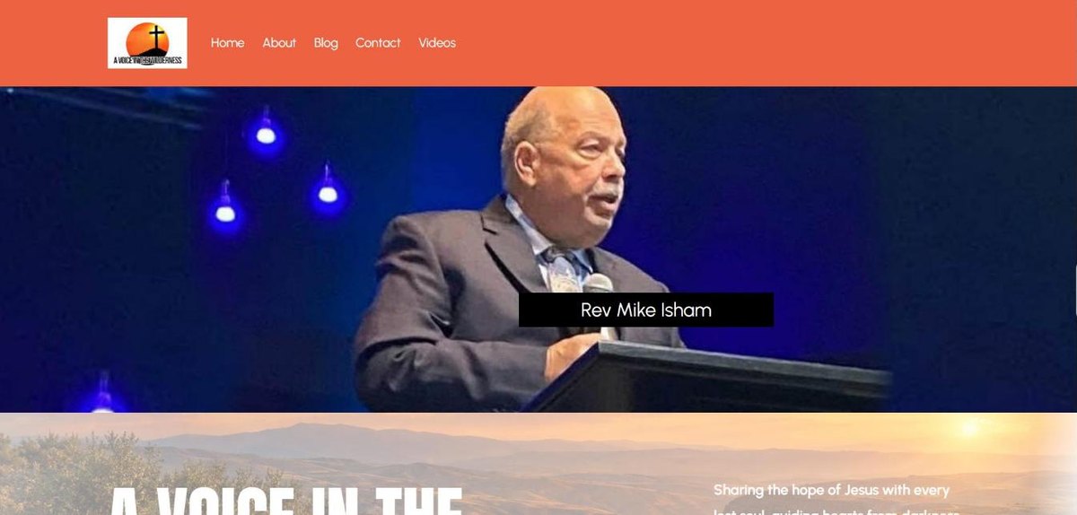 Voice in the Wilderness Ministries website Voice in the Wilderness Ministries website