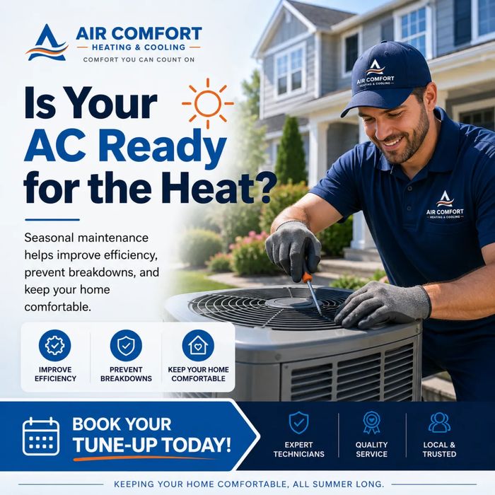 Sample social media post for an HVAC company